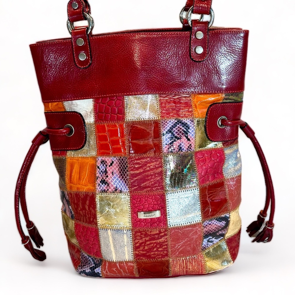 Hand Crafted Condor Leather Patchwork, Made In Gr… - image 4